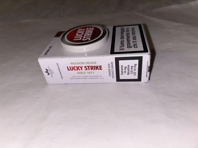 PORTA SIGARETTE IN OTTIME CONDIZIONI EDIZIONE LIMITATA IN METALLO”LUCKY STRIK - Foto 5
