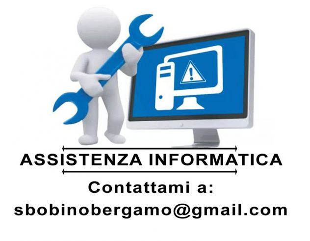 DISPONIBILE PER ASSISTENZA INFORMATICA