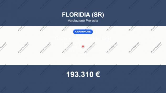 Immobile in asta di 893 m² in vendita a Floridia