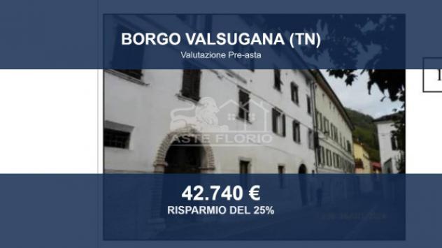 Immobile in asta di 126 m², box auto in vendita a Borgo Valsugana