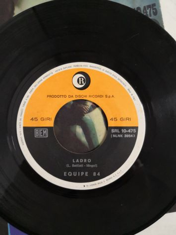 Disco Vinile 45 giri degli Equipe 84 - "Nel cuore nell'anima" originale del 1967 - Foto 2