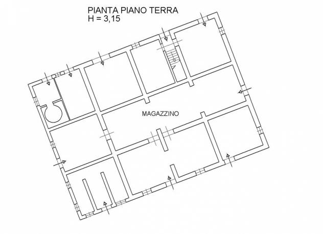 COLONICA di 8 vani e di 800 mq (LAJATICO) rif. L 300 - Foto 18