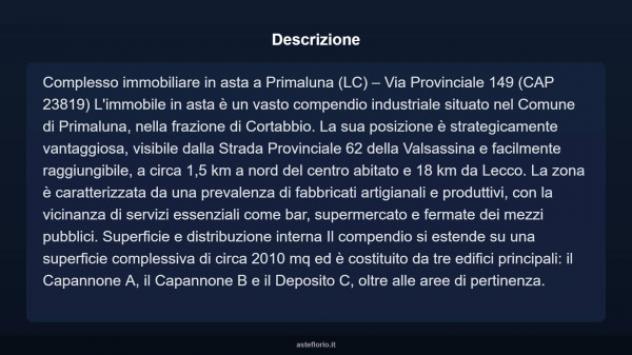 Immobile in asta di 2010 m² in vendita a Primaluna - Foto 3