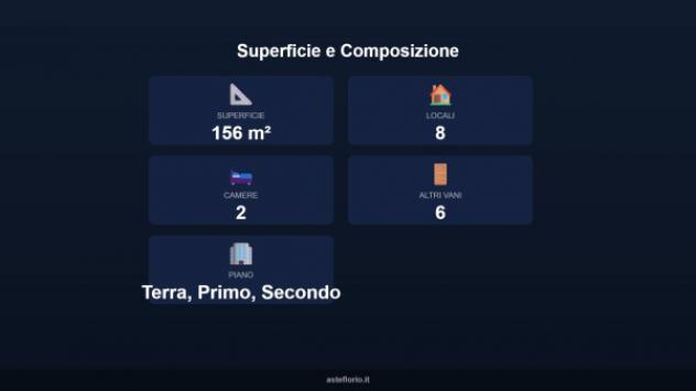 Immobile in asta di 156 m² con più di 5 locali in vendita a Carini - Foto 3