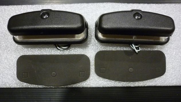 Fanali Led Targa veicoli due colori rosso o nero 12 volt - Foto 7