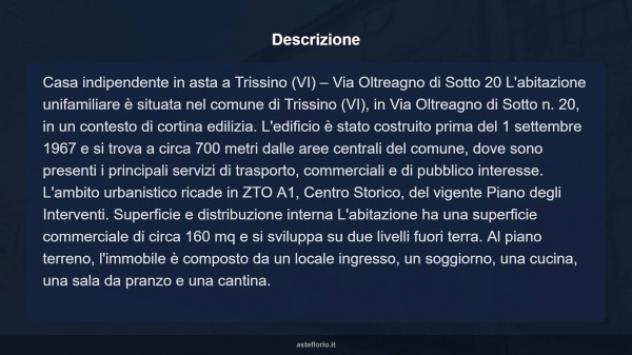 Immobile in asta di 160 m² con più di 5 locali in vendita a Trissino - Foto 17