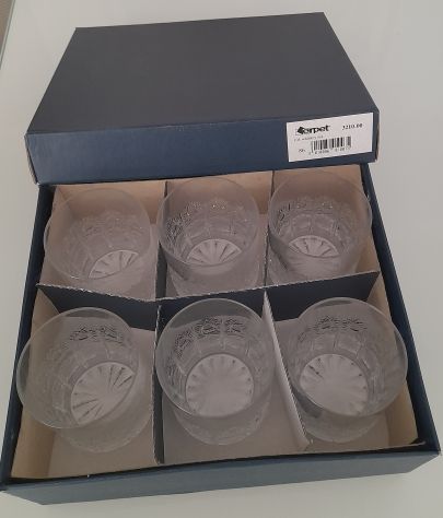 Vendo SET DI BICCHIERI DI CRISTALLO DI BOHEMIA - Foto 4