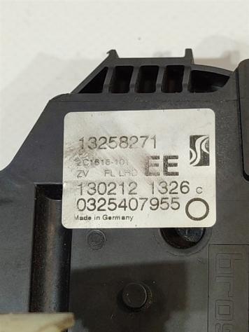 SERRATURA ANTERIORE SINISTRA OPEL Meriva 3° Serie 13258271 A14NEL (10) - Foto 2