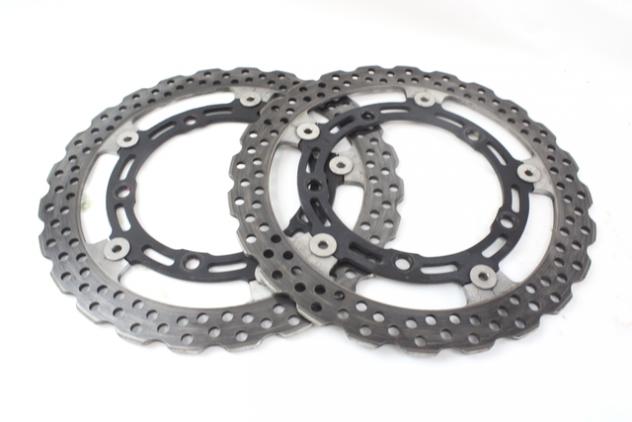 KAWASAKI Z 900 41080071011I COPPIA DISCHI FRENO ANTERIORI ZR900F 20 - 24 FRONT BRAKE DISCS