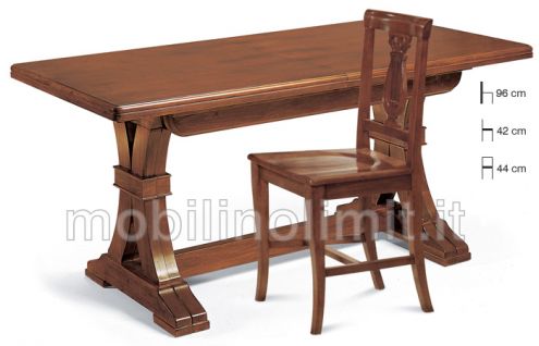 Sedia Lira finitura bassano