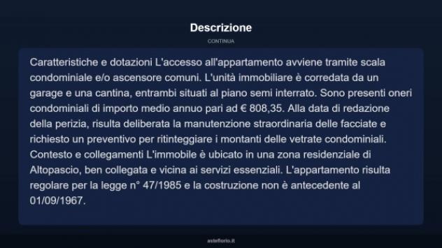 Immobile in asta di 149 m² con più di 5 locali e box auto in vendita a Altopascio - Foto 16