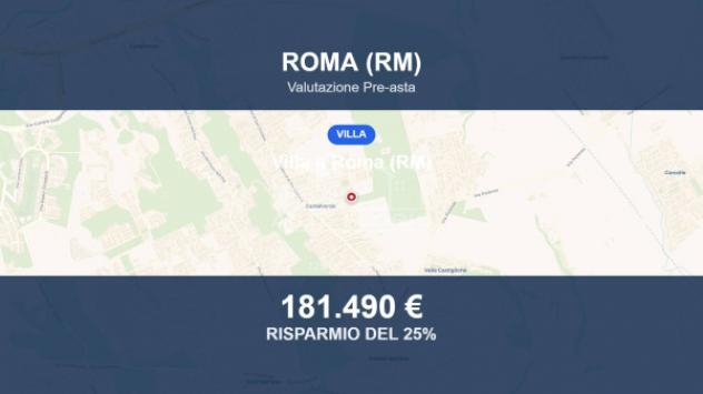 Immobile in asta di 129 m², box auto in vendita a Roma