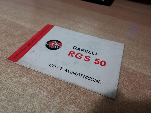 Libretto Uso e Manutenzione Garelli RGS 50 GR