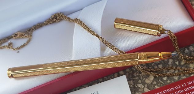 Roller Caran d'Ache Gold Plated  vintage - Foto 8