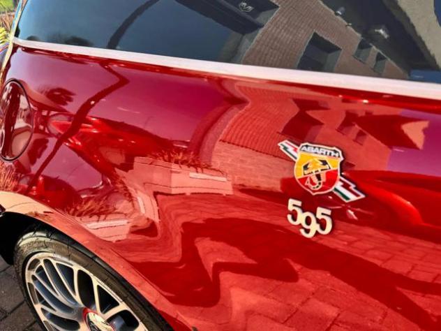 ABARTH 595C C 1.4 Turbo T-Jet MTA PELLE ROSSA rif. 24063198 - Foto 5