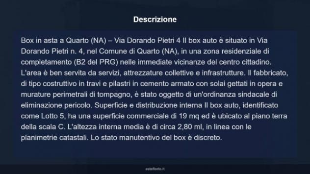 Immobile in asta di 19 m² in vendita a Quarto - Foto 9