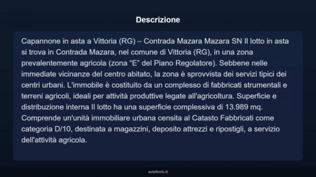 Immobile in asta di 13989 m² in vendita a Vittoria - Foto 3