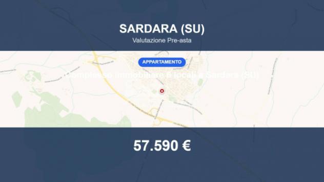 Immobile in asta di 75 m² con più di 5 locali in vendita a Sardara