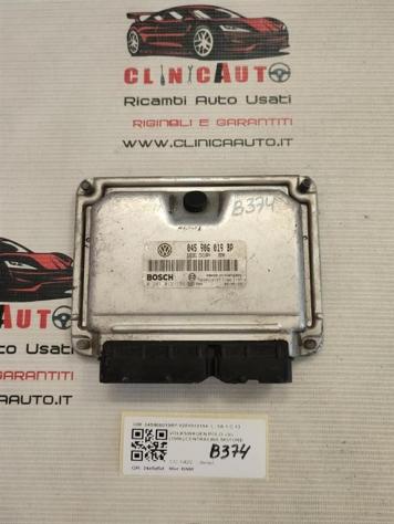 CENTRALINA MOTORE VOLKSWAGEN Polo 4° Serie 045906019BP 0281012194 BNM diesel 1422 (0109)