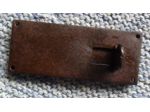N° 2 VECCHI CATENACCI PER PORTE O FINESTRE IN LEGNO O FERRO .-