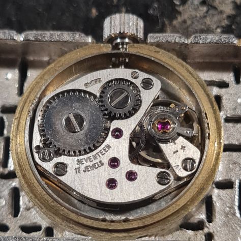 Orologio vintage pendente NUMA Rossi G. 17 Jewels Swiss made meccanico - Foto 5