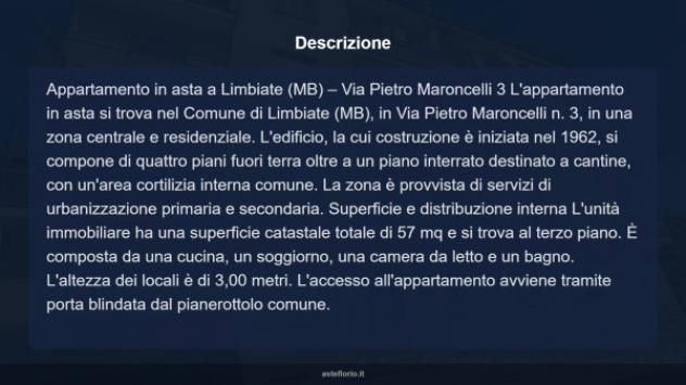 Immobile in asta di 57 m² in vendita a Limbiate - Foto 13