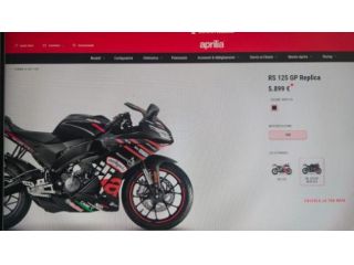 APRILIA RS 125 RS 125 REPLICA ABS EURO 5 + rif. 23328333