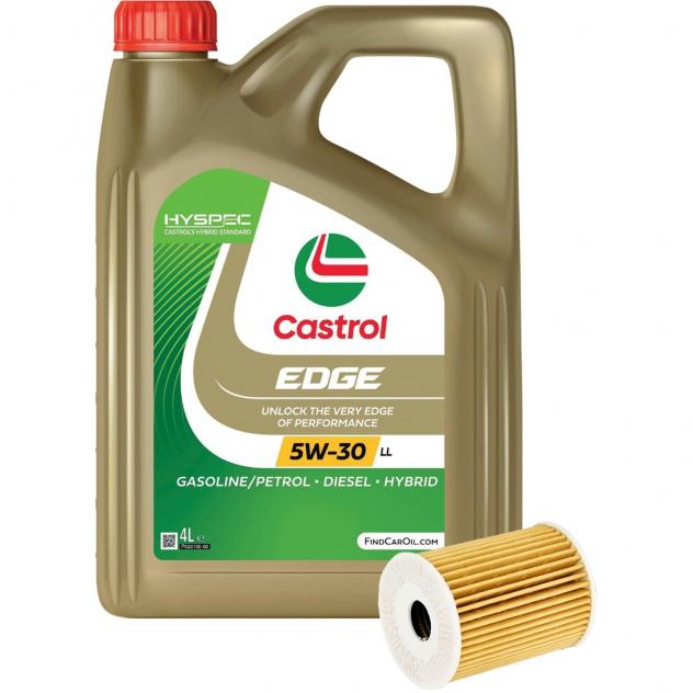 Castrol Kit Olio Motore Edgell5W30-4+Fo