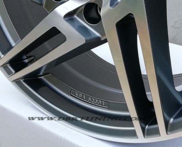 Cerchi lega 18 TM001 Antracite Mirror AUDI SKODA VW - Foto 4