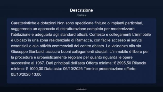 Immobile in asta di 40 m² in vendita a Ramacca - Foto 9