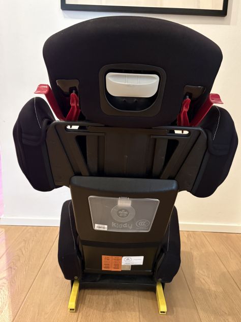 Seggiolino kiddy smartfix 15-36 kg nero o beige/marrone - Foto 3