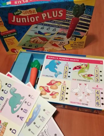Gioco da Tavolo Bravo Carotina Junior Plus Liscianigiochi 3-6 anni - Foto 5
