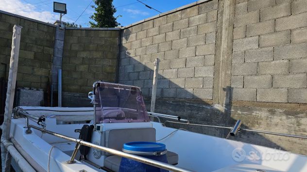 Barca open 5 metri doppio motore e carrello nuovo - Foto 2