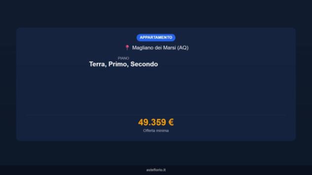 Immobile in asta di 150 m² in vendita a Magliano de' Marsi - Foto 14
