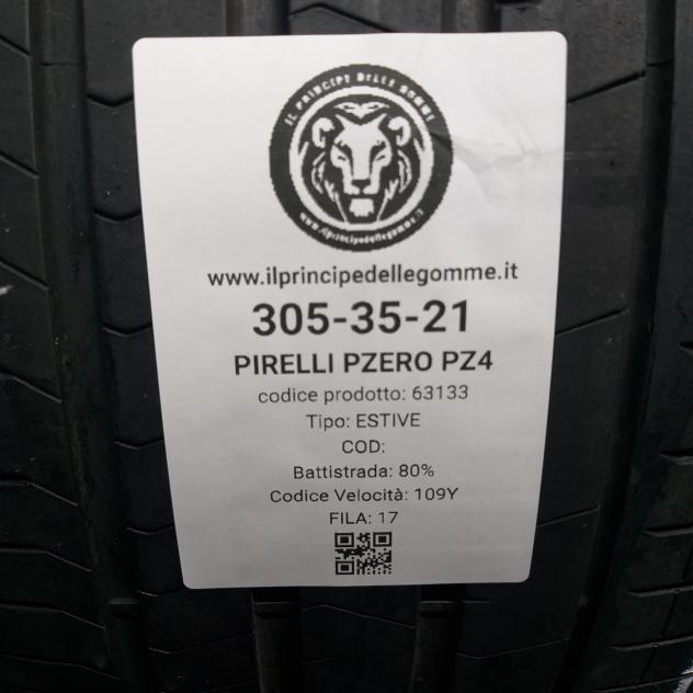 2 GOMME 305 35 21 PIRELLI A63133 - Foto 2