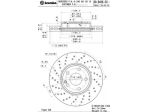 Brembo Disco Freno 09B43651