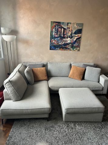 Divano Letto DASSI MILANO MAXI + POUF - Foto 3