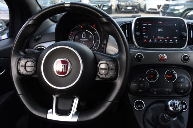 FIAT 500 1.0 Hybrid Sport *TETTO*CARPLAY*SENSORI* rif. 24127476 - Foto 10