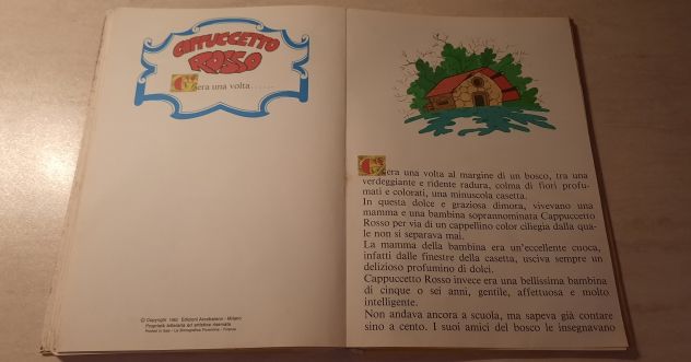 LIBRO: “ENCICLOPEDIA DELLA FIABA N.1” EDIZIONI ARCOBALENO-MILANO 1982, 6 FAVOLE - Foto 9