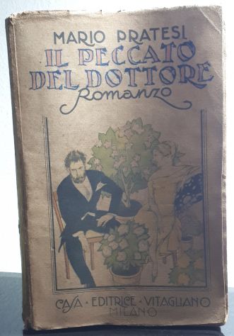 IL PECCATO DEL DOTTORE, MARIO PRATESI, CASA EDITRICE VITAGLIANO 1920. - Foto 2