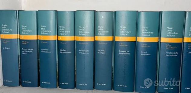 Enciclopedia Storia della letteratura italiana