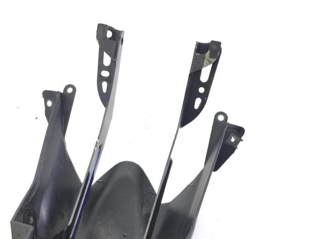 YAMAHA XENTER HW 150 PARAFANGO POSTERIORE PORTATARGA E STAFFA SUPPORTO 2012 2016 - Foto 9