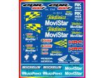 Kit adesivi telefonica movistar honda cbr 600F