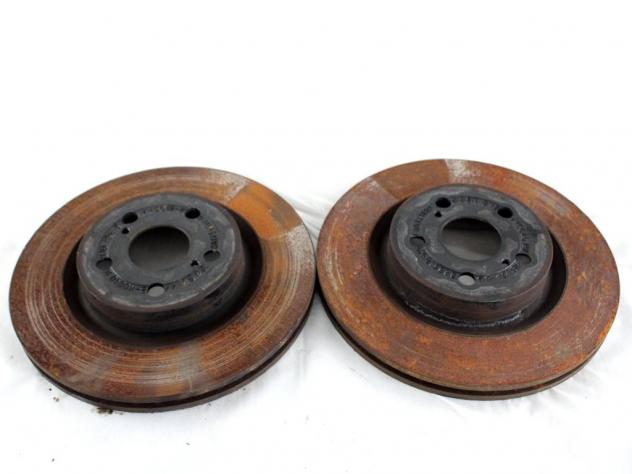 43512K0040 COPPIA DISCHI FRENO ANTERIORI TOYOTA YARIS P21 1.5 I 68KW AUT 5P (2021) RICAMBIO USATO - Foto 2