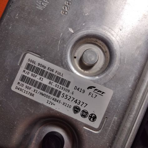 Centralina Motore Fiat 500L 1.3 Multijet Anno 2016 Originale Codice 55274377 - Foto 2