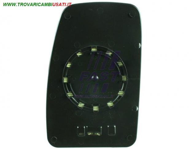 VETRO SPECCHIETTO RENAULT MASTER II 98 DX SUPERIORE RISCALDATO 03 FT88592
