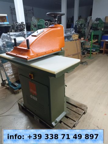 TRANCIA FUSTELLATRICE A BANDIERA ATOM G222 - Foto 2