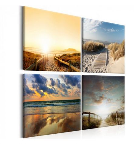 Quadro Sulla Spiaggia Varie Misure ARREDALACASA