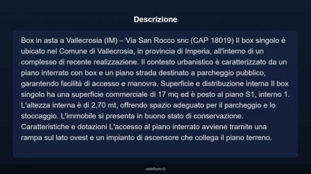 Immobile in asta di 17 m² in vendita a Vallecrosia - Foto 5