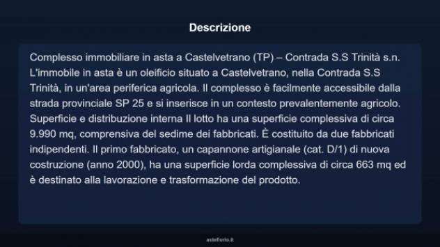 Immobile in asta di 9990 m² in vendita a Castelvetrano - Foto 4